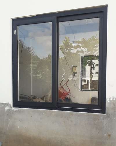 Black upvc windows