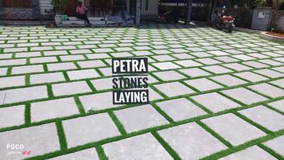 new work finished...
#tandoorstones #naturalstoneslabs #stone_laying #artificialgrass