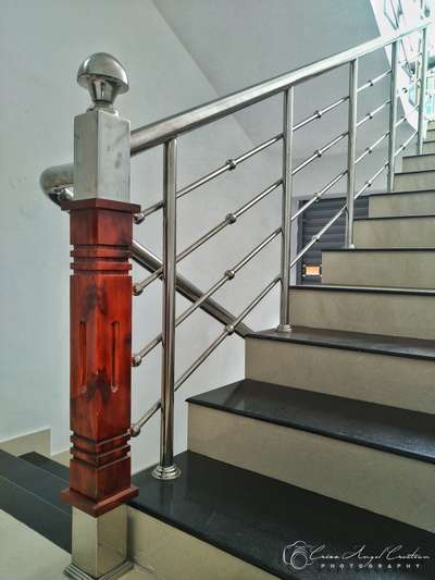 SS handrails  #GlassHandRailStaircase  #StaircaseHandRail  #handrails  #handrails  #Ernakulam  #ssrailing