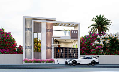 At NS Architectural, we believe ground-floor elevations are the handshake of a building. This design balances privacy with a welcoming, modern aesthetic.
​#indorearchitecture #indoreinteriordesigner #ModernElevation #GroundFloorDesign #ArchitectureIndia FacadeDesign CurbAppeal #Architectural#Visualization #BuildingDesign#LuxuryHomes #ExteriorDesign