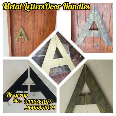 # # # Metal LettersDoor Handles. 9446751079 (Custamized as per requirements)

 # #