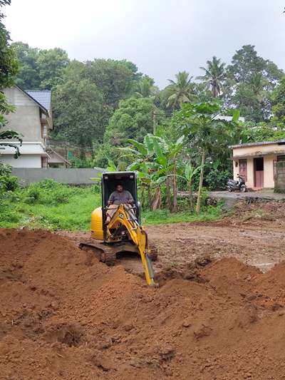 Excavation works for G+2 apartment 
 #apartment design