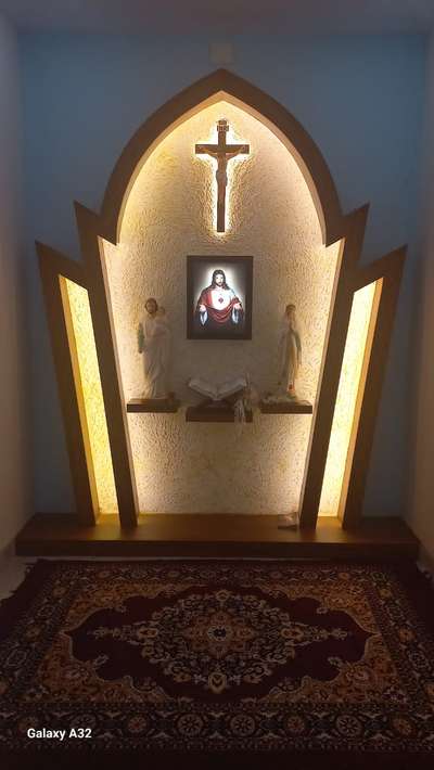 #Prayerrooms ....
my new finished work in കൊരട്ടി..
 #materials _branded pvc board+lamination..