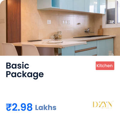 Basic Kitchen Package by D-ZYN INTERIO