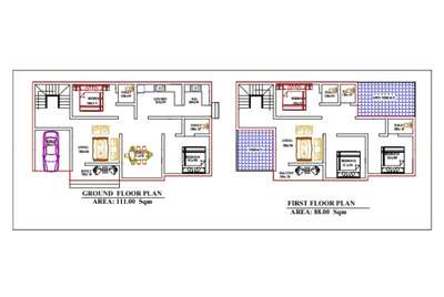 2BHK plan