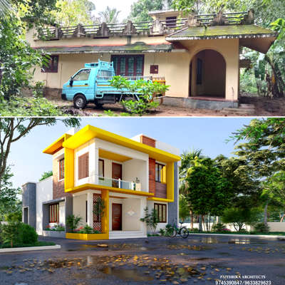 #KeralaStyleHouse  #HouseRenovation  #SmallBudgetRenovation  #keralahomedesignz  #keralahomestyle
