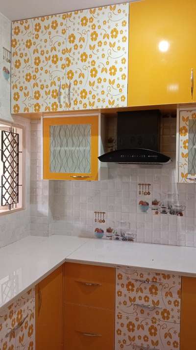 #modular kitchen loft covering in upvc material