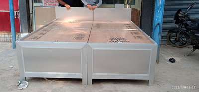 Aluminium Dubble Bed