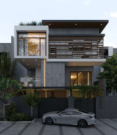 contemporary villa