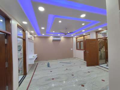 three step false ceiling in plaster if paris.