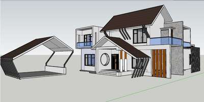 Modern Exterior Structure File.

#sthaayi_design_lab
#sthaayi #exterior_Work