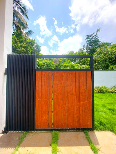 #gateDesign #LandscapeGarden #exteriordesigns...