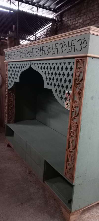 wooden watar proof mandir