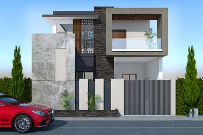 #exterior_Work  #extiniordesigns  #exterior3D  #exterios  #HouseDesigns  #50LakhHouse