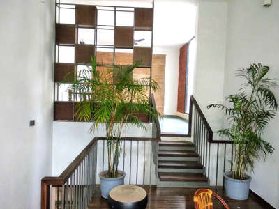 #partition design  #metel_stair  #wooden flooring  #interior design  #