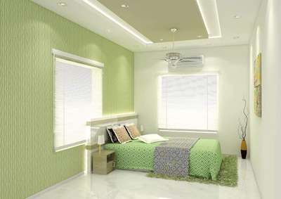 Beautiful green bedroom