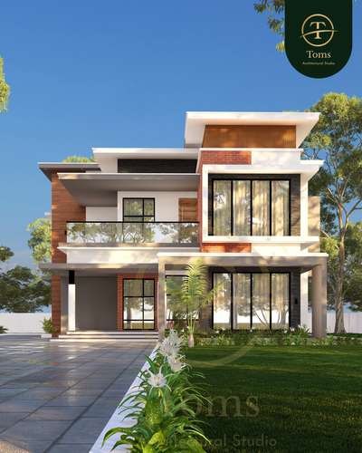 Every elegant lines tells a story. Every material reflects a philosophy. At Toms we don't build to impress -we build to express.  #tomsarchitecturalstudio 
 #LUXURY_INTERIOR 
 #HouseDesigns