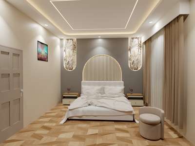 modern bedroom design ✨ 
#skethup #vray #InteriorDesigner #3dmodeling #BedroomDesigns