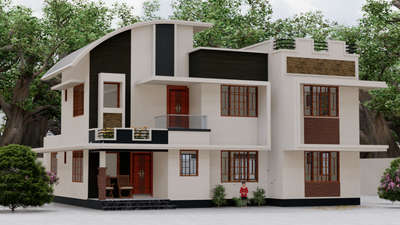 Two storey villa @ Trissur