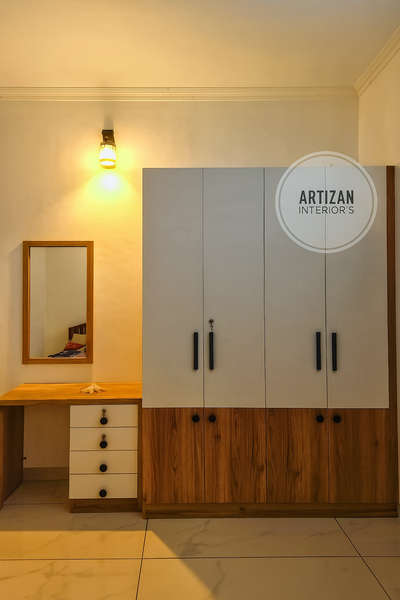 #4DoorWardrobe  #WardrobeIdeas  #WardrobeDesigns  #DressingTable  #GlassMirror  #drawer
