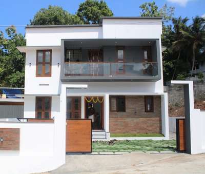 simple contemporary 1450sqft 3bhk home #ContemporaryHouse #HouseDesigns #3BHKHouse