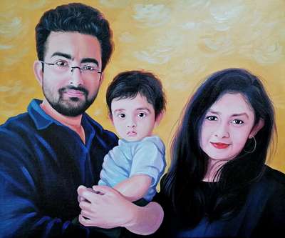 Acrylic couple Portrait👨‍👩‍👦💞

To order contact us on Whatsapp 
+91 9778138221

#paintings #AcrylicPainting #HomeDecor #interiordesign  #LivingRoomPainting #framed_painting