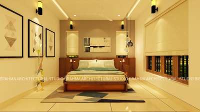 #finished bedroom  # Calicut #brahma architect idea