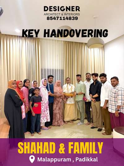 🔑 HANDOVERING 
.
.
. Designer Interior 
.
. #design #interiors #architecture #homedecor #viralreels #reels #happines #2025viral #housewarminggifts #ceremony #viralreels #homedesign #kitchec #costumerhapiness