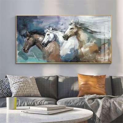 horses painting 🎨