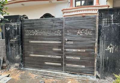 men gate SS aluminium