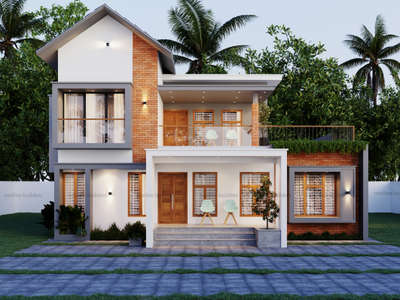 3d elevation design for Mr.Lukman pullaloor