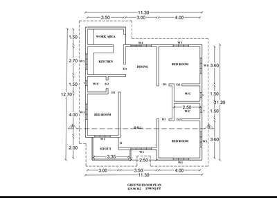 3bedroom attach house