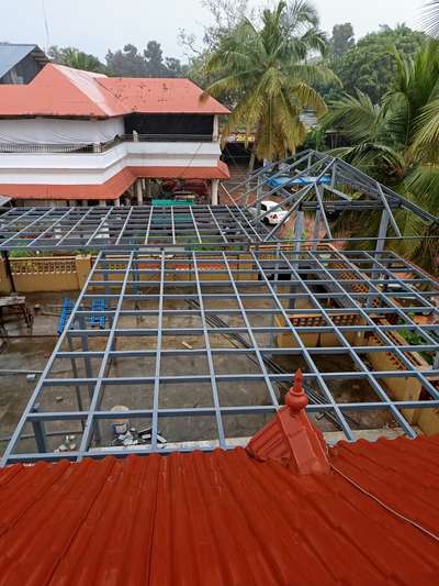 top view poly carbon wrk structure.😍😍😍💪💪💪 #PolycarbonateSheetRoofing