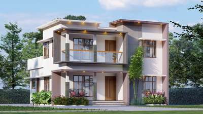 House Details

Ground floor & First floor ( Total Area ) - 2235 square feet.
Bedroom - 4, Bathroom - 4.
facilities;
Sitout , Living, stair area, Dining,  Modular Kitchen, fire wood kitchen (work area), Upper Living & study area, Balconies ......etc.
Client : Hadhim Basheer 
Location : Karunagappally,kollam.
Engineer : Sreejith