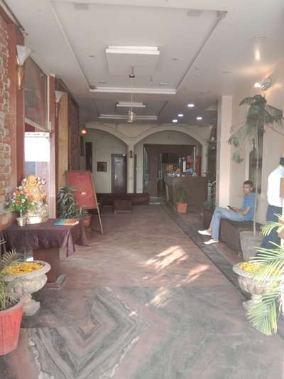 #We get the renovation work in old set-up in Morena #lobby