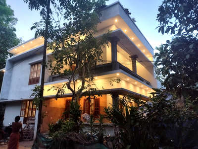 Our ongoing project at Ramapuram ( Kayamkulam ). Using Kannur Laterite. 2315 sqft. INR 2000/sqft
