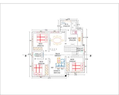 3 bedroom Plan