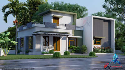 contemporary
1100 sqft