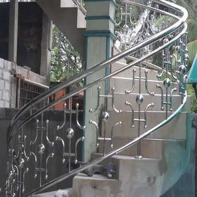 #fabrication_work #StainlessSteelBalconyRailing #SteelStaircase #TATA_STEEL