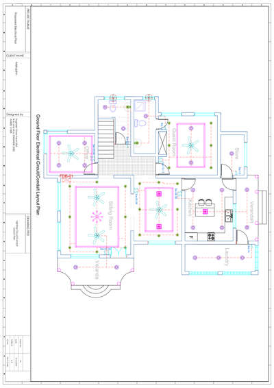 Electrical Circuit & Conduit plan