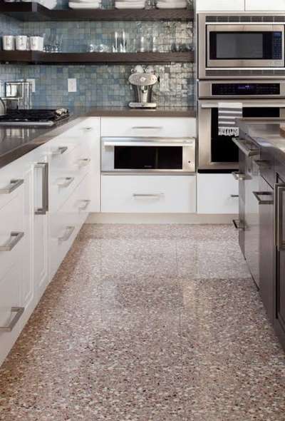 #Epoxy terrazzo flooring #Decorative flooring