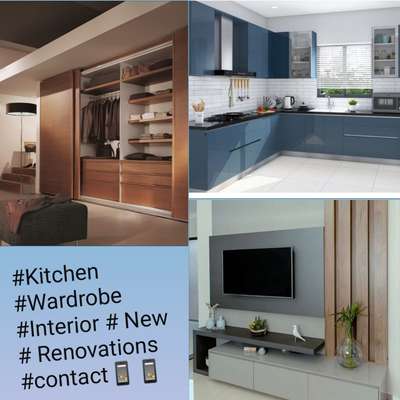 #ModularKitchen #WardrobeDesigns #InteriorDesigner #Architectural&Interior #HouseRenovation