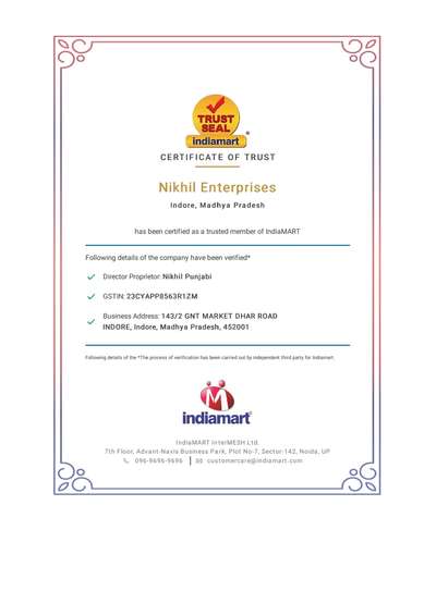 #indiamart 
#trusted 
#reliable 
#special