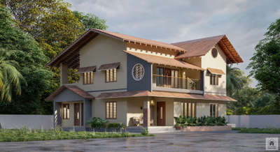 Residence at Kalpetta #kerala_home_design