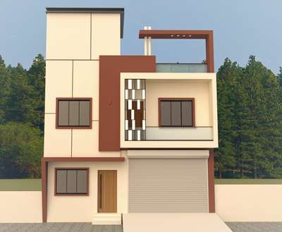 G+1 Residential With Shop
 #ElevationHome 
 #ElevationDesign 
 #HouseDesigns 
 #home3ddesigns 
 #3D_ELEVATION