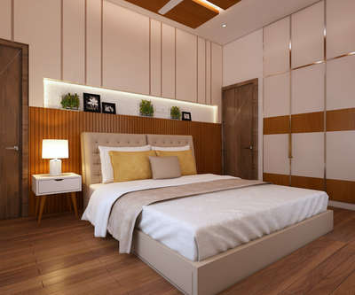 Bedroom Design.. #MasterBedroom #ModularFurnitures #BedroomDecor #HouseDesigns
