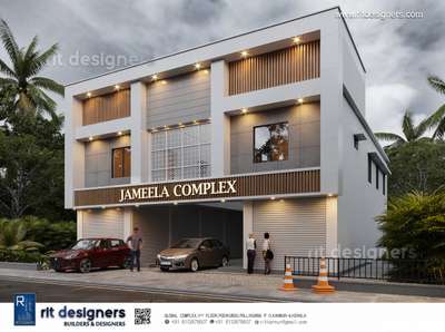 Commercial Complex 🏢
. 
. 
. 
. 
. 

#architecturekerala #kannurconstruction #kannurdesigner #commercialdesign  #shoppingcomplex