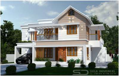 2700 square feet house #budgethome #architects #architecture #design #architect #architecturelovers #construction #architecturephotography #archilovers #archdaily #arquitectura #building #art #architectural #architecturedesign #architecture3d #home #arch #designer #designers #hunter #homedesign #builders #house #shiladesigners  #sulthanbathery  #homedesign  #homestyling #naturalhome #homearchitecture