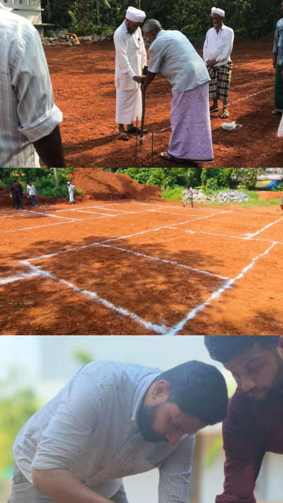 settings out ceremony at cherpulassery site location cherpulassery
 #homeconstruction #HouseDesigns #Palakkad #cherpulessery #architecturedesigns