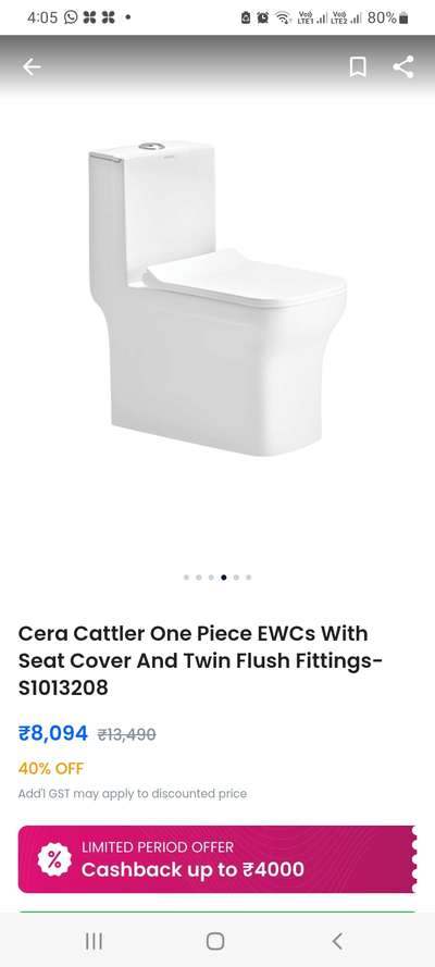 wash basins and closets